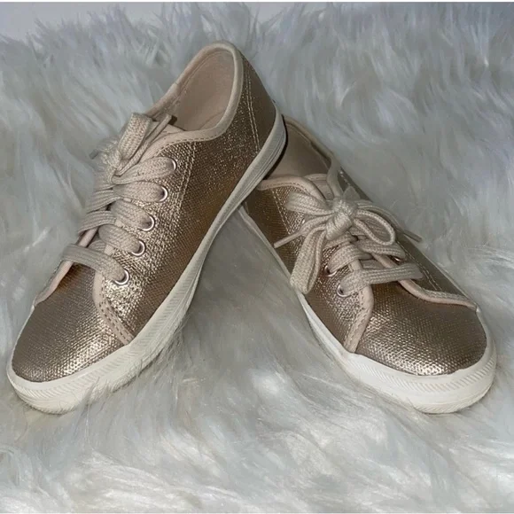 Keds Shoes Keds Rose Gold Sneakers Kids Size Poshmark